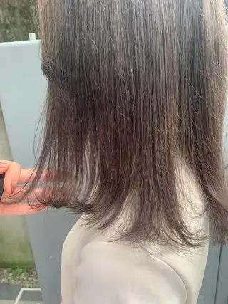 セミロング カラー Takahashi Yuriのヘアスタイル