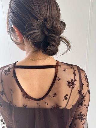 ヘアアレンジ アオトソラ いしざかのヘアスタイル