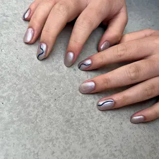 ネイル 🤎Two ERI🤎のネイルデザイン