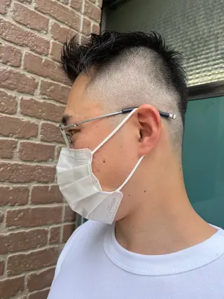 ショート カラー パーマ ヘアアレンジ メンズ キッズ ネイル マツエク・マツパ アイブロウ 久木原 ゆりのヘアスタイル