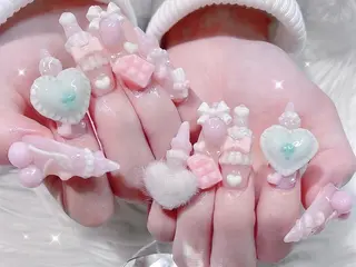 ネイル メンズ キッズ Rin Nail Shinokuboのネイルデザイン
