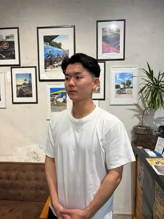 パーマ メンズ SANDGATE shionのヘアスタイル