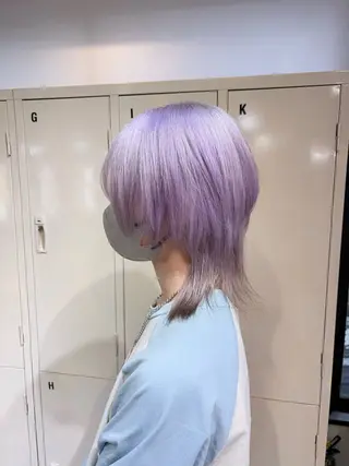 ショート カラー 🧤高明度ハイトーン 🧤莉音のヘアスタイル