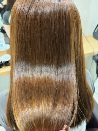ロング 大阪 天王寺 attraitななかのヘアスタイル