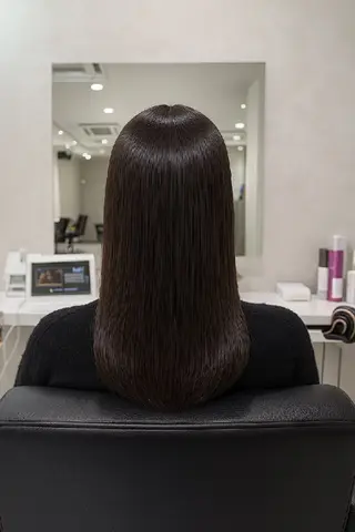 ロング 髪質改善/ 上村旺武のヘアスタイル