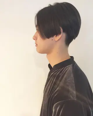 ショート 稲田 結衣夏のヘアスタイル