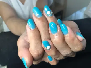 ネイル Mana ·͜· ❤︎のネイルデザイン