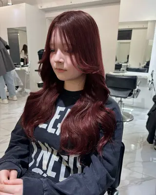 ロング カラー 🩶大人韓国ヘア 渋谷/Satsukiのヘアスタイル