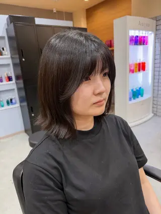 ミディアム 💫ボブ/レイヤー /似合わせカット💫のヘアスタイル