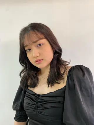 ミディアム yuu/髪質改善 カラー🌛のヘアスタイル