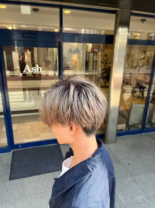カラー メンズ 大人透明感艶カラー 寺田稜のヘアスタイル