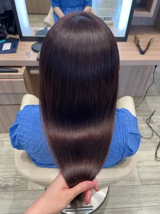 ロング 田中 あかりのヘアスタイル