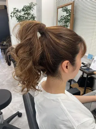 セミロング OGAWA HIROKIのヘアスタイル