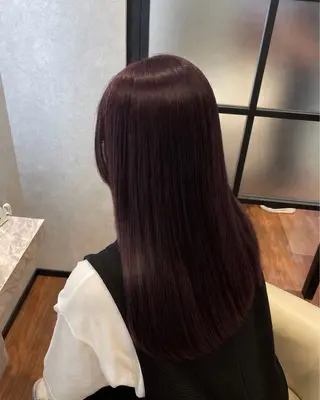 ロング カラー ヘアアレンジ 暖色/暗髪/ 🎀UMI🎀のヘアスタイル