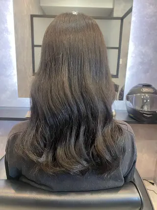 セミロング いまい ひまりのヘアスタイル