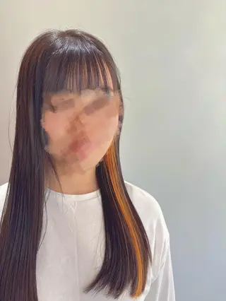 ロング カラー 髪質改善/ボブ/ ARiREiNA鎌倉のマツエク・マツパデザイン