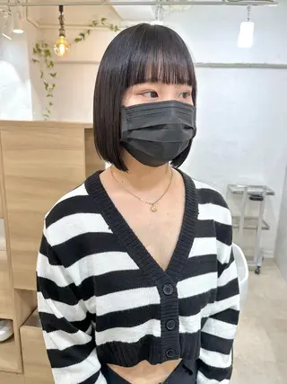 ショート 髪質改善 縮毛矯正/ レイヤー/銀座/本木のヘアスタイル