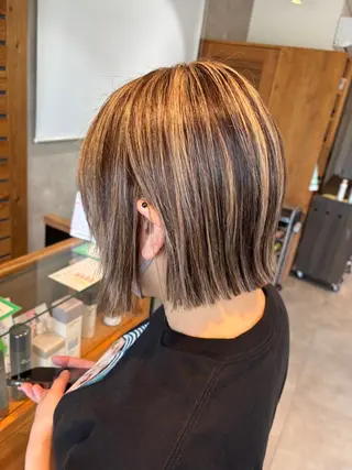 ショート カラー SAYA 🌱のヘアスタイル