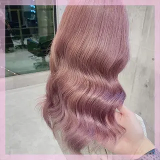 ロング カラー ヘアアレンジ メンズ キッズ マツエク・マツパ ブリーチの髪様 MASATOのヘアスタイル