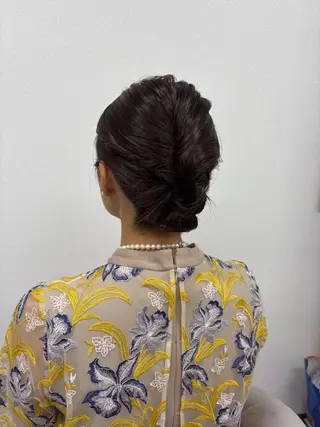 ヘアアレンジ ヘアサロン ミカヅキのヘアスタイル