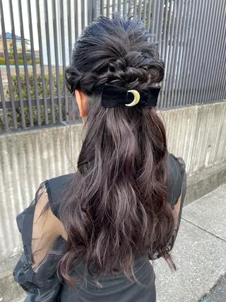ヘアアレンジ 永冶 花織のヘアスタイル