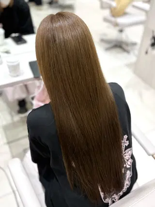ロング カラー 銀座/レイヤー/ 透明感カラー✨りくのヘアスタイル