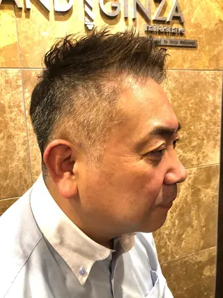 ショート メンズ 長谷川 真那のヘアスタイル