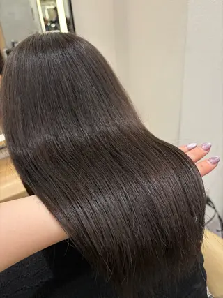 カラー YUI 透明感🌱 グレージュ🌿浦和のヘアスタイル