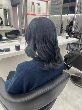 セミロング カラー 💖トレンド春夏 カラー💖FUTAのヘアスタイル