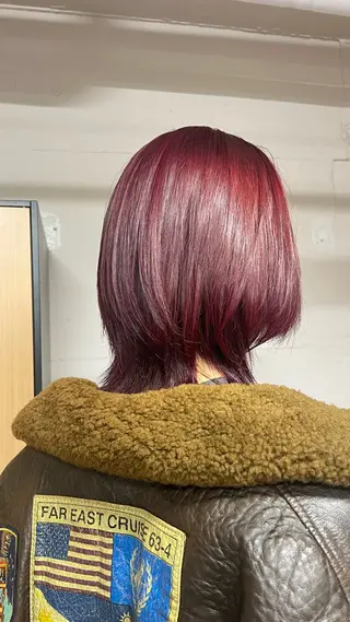 ミディアム カラー 🎀tokute ナオ🧸のヘアスタイル