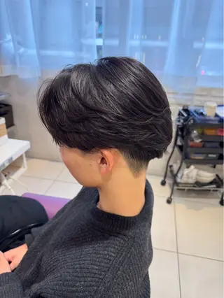 パーマ メンズ 玉置 晴太郎のヘアスタイル