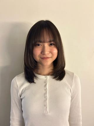 セミロング NanaKo 表参道 レイヤー/ハッシュのヘアスタイル