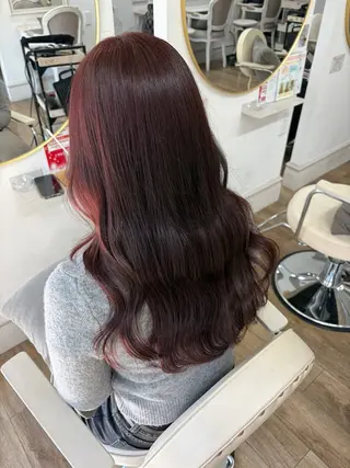 ロング mio♡ベージュ特化 🎀透明感カラーのヘアスタイル