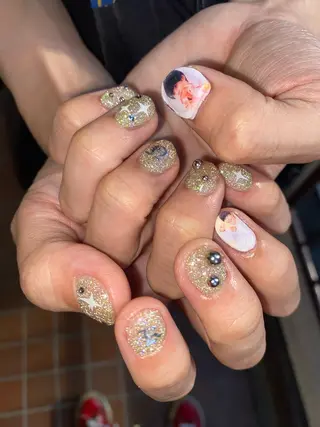 ネイル 個性派🌺推しネイル 💅💞hota🐇のネイルデザイン