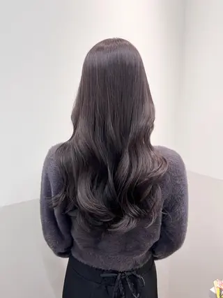 ロング カラー ヘアアレンジ 似合わせレイヤー/ 美髪縮毛矯正/ミナエのヘアスタイル