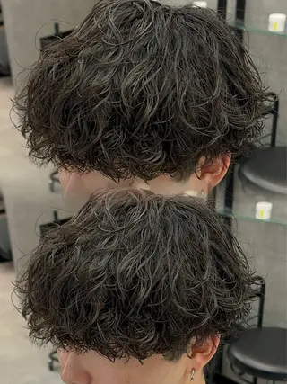 カラー パーマ メンズ 札幌メンズ指名 No. 1/光👑のヘアスタイル