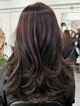 ミディアム カラー ヘアアレンジ 🫧透明感カラー/ Wカラー🫧namiのヘアスタイル