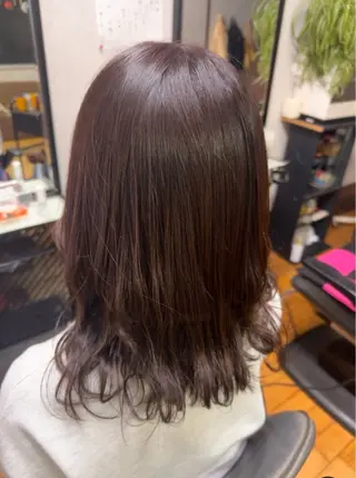 ミディアム カラー cocoR yuukiのヘアスタイル