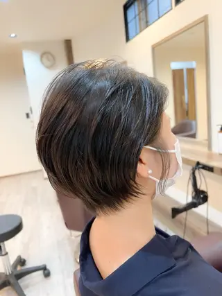 ショート 工藤 梨花のヘアスタイル