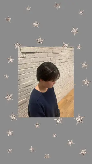 ショート まつしま にこのヘアスタイル