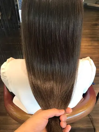 ロング カラー 縮毛矯正/ 髪質改善 /ショート 圍 崇行のヘアスタイル