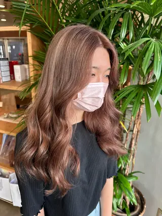 カラー ブリーチカラー/ わきたちえ🌻のヘアスタイル