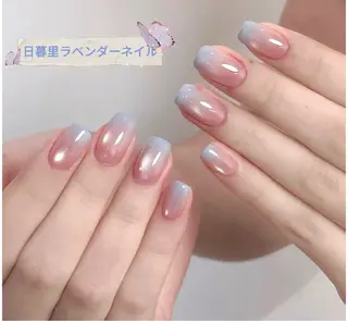 ネイル ラベンダー💖日暮里 ルル💖ネイルのネイルデザイン