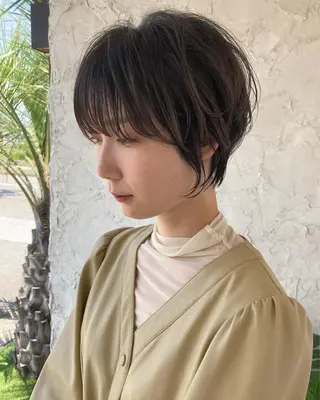ショート ボブ/ショート/レイ ヤーセトcovo代表のヘアスタイル