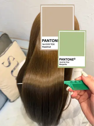 カラー Agu.hair ミサキのヘアスタイル
