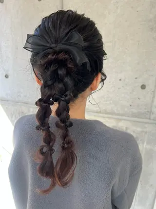 ロング ユカ yのヘアスタイル
