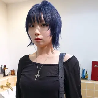 ショート カラー ブリーチ×似合わせハ イトーン🍎ののかのヘアスタイル