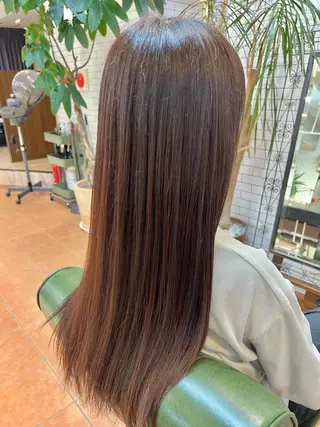ロング カラー 石井 佑樹のヘアスタイル