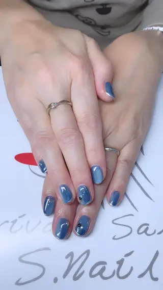 ネイル 大分S.Nail ⟡.*💠🫧のネイルデザイン