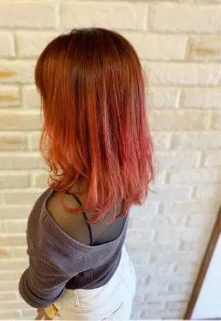 セミロング 高田 将史のヘアスタイル
